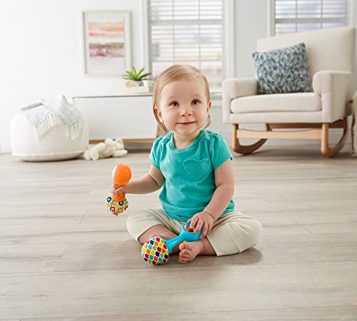 Fisher-Price-Rattle-n-Rock-Maracas-BlueOrange-Amazon-Exclusive-2-Count-Pack-of-1