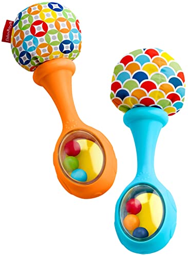 Fisher-Price-Rattle-n-Rock-Maracas-BlueOrange-Amazon-Exclusive-2-Count-Pack-of-1