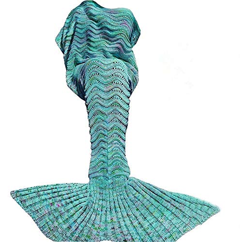 DMY-Mermaid-Tail-Blanket-Crochet-Mermaid-Blankets-Seasons-Warm-Soft-Handmade-Sleeping-Bag-Best-Birthday-Christmas-gift-For-Kids-Teens-Adult-74x35-Mint-Green